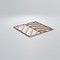 Ekena Millwork Medium Genoa Decorative Fretwork Wood Wall Panels, Alder, 15 3/8"W x 15 3/8"H x 3/8"T WALW16X16X0375GNAAL - alternate 3